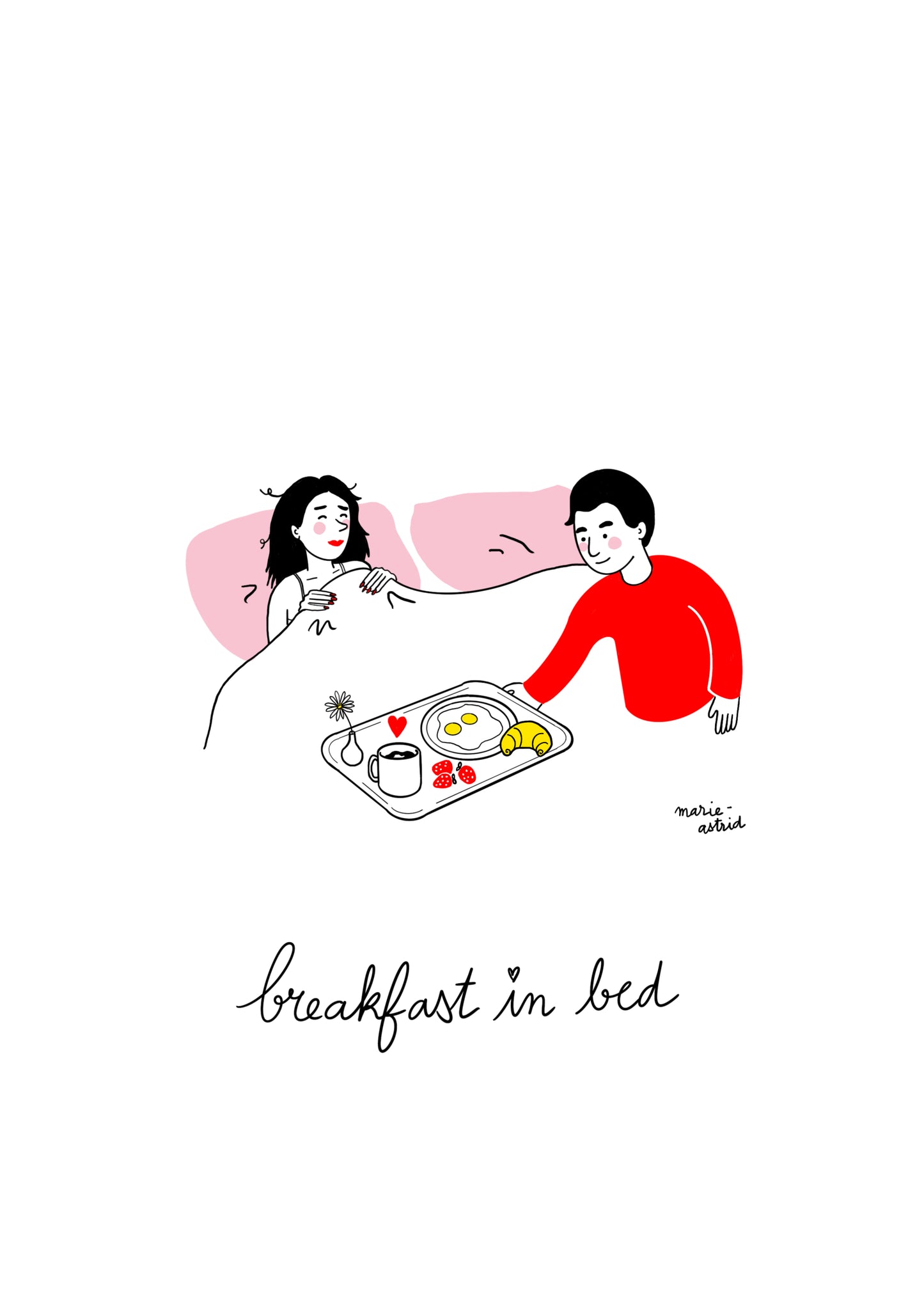 Breakfast in bed